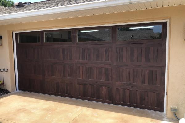 CHI model 5283 Accents installed by ABS Garage Doors in Palm Coast, Florida