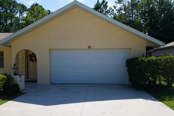 Raised Short Panel Garage Door