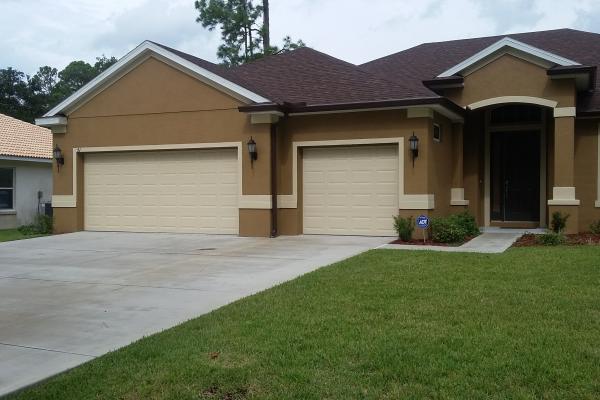 Raised Short Panel Garage Doors